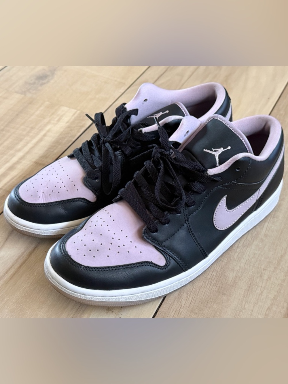Air Jordan 1 Low SE Black Iced Lilac DV1309-051 Men’s 10 w Box